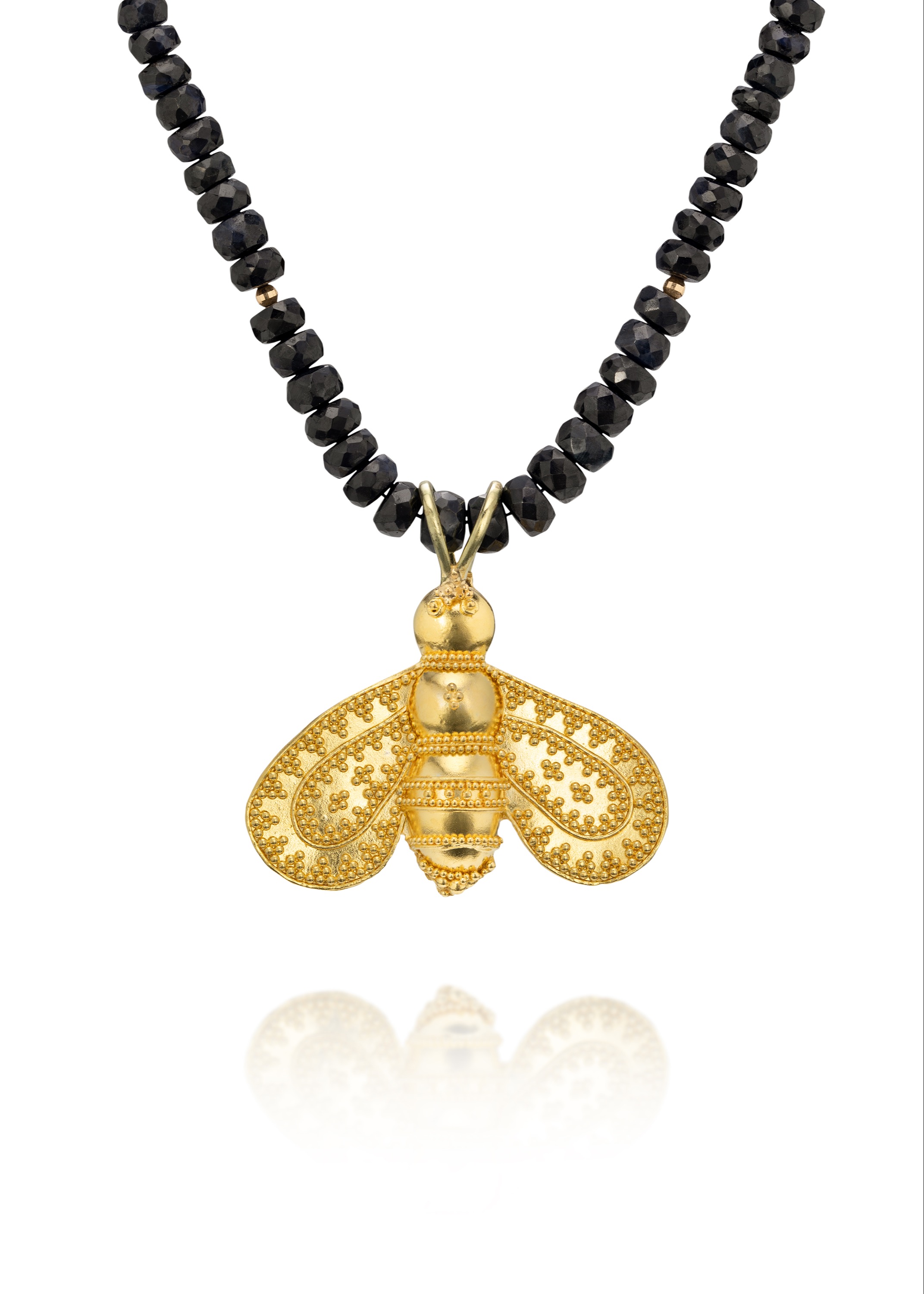 Golden Bee pendant 519