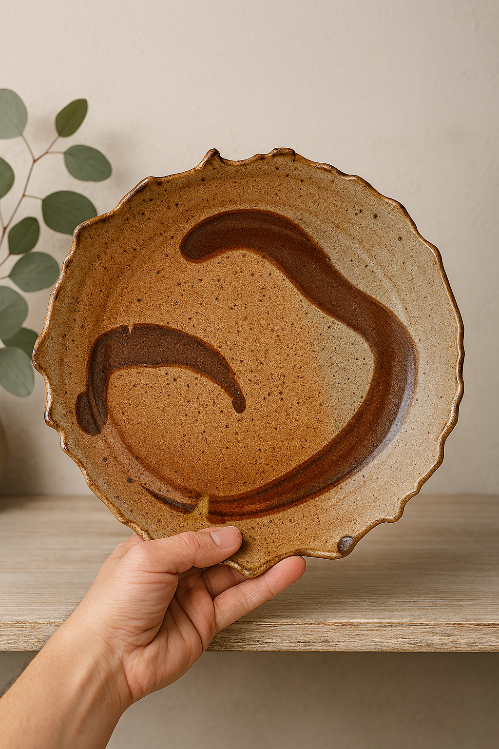 Jagged Edged Plate 110