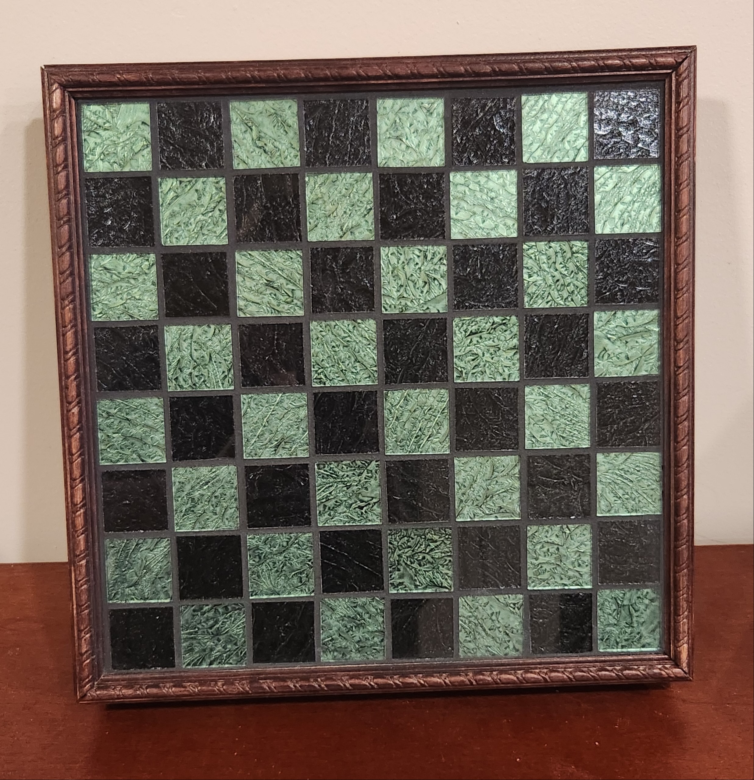 Chessboard (black and green) 189