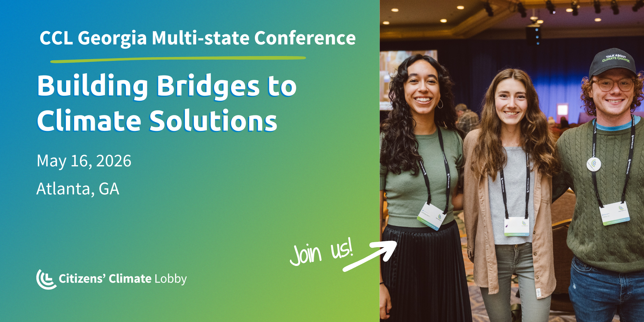 CCL GA Multi-State Conference: Building Bridges to Climate Solutions 20877