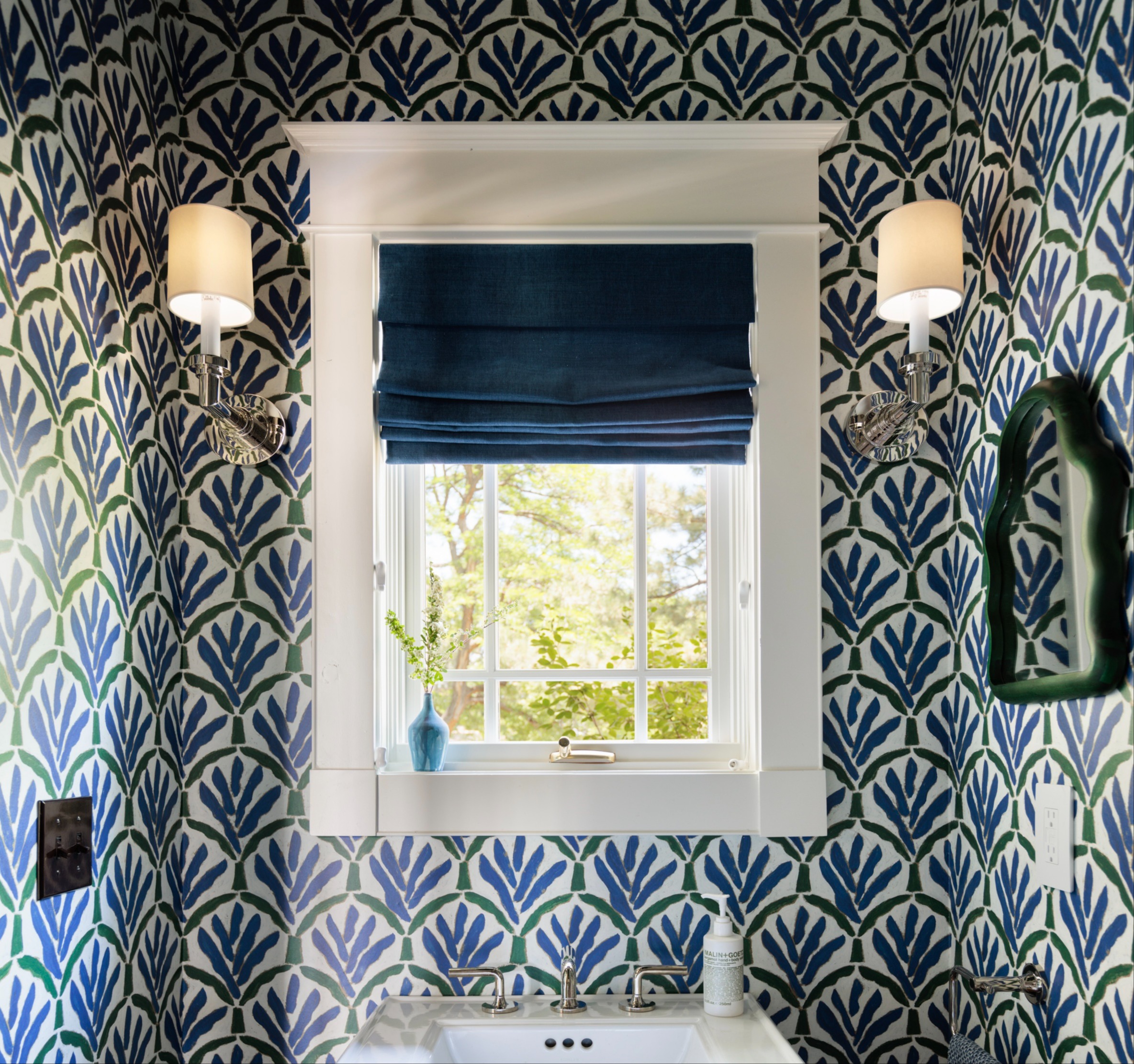 Custom Motorized Roman Shades 23