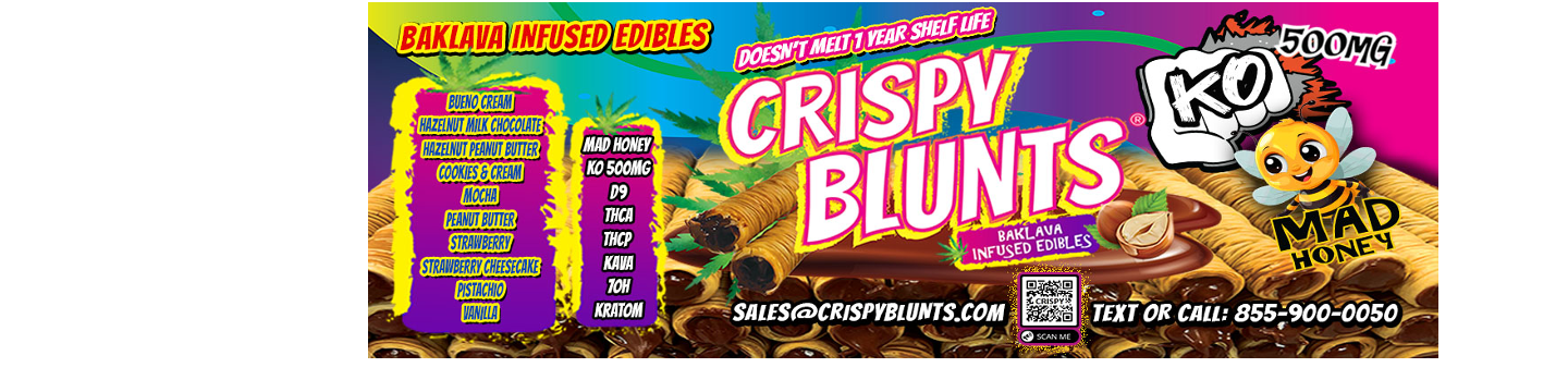 DUBAI BAKLAVA CRISPY BLUNTS EDIBLES 664