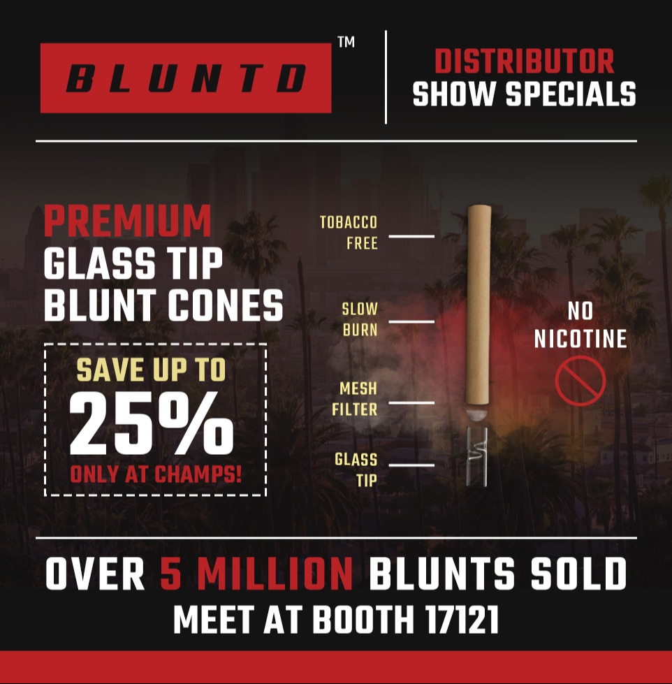 Premium Glass Tip Blunt Cones: Up to 25% off for distributors! 121