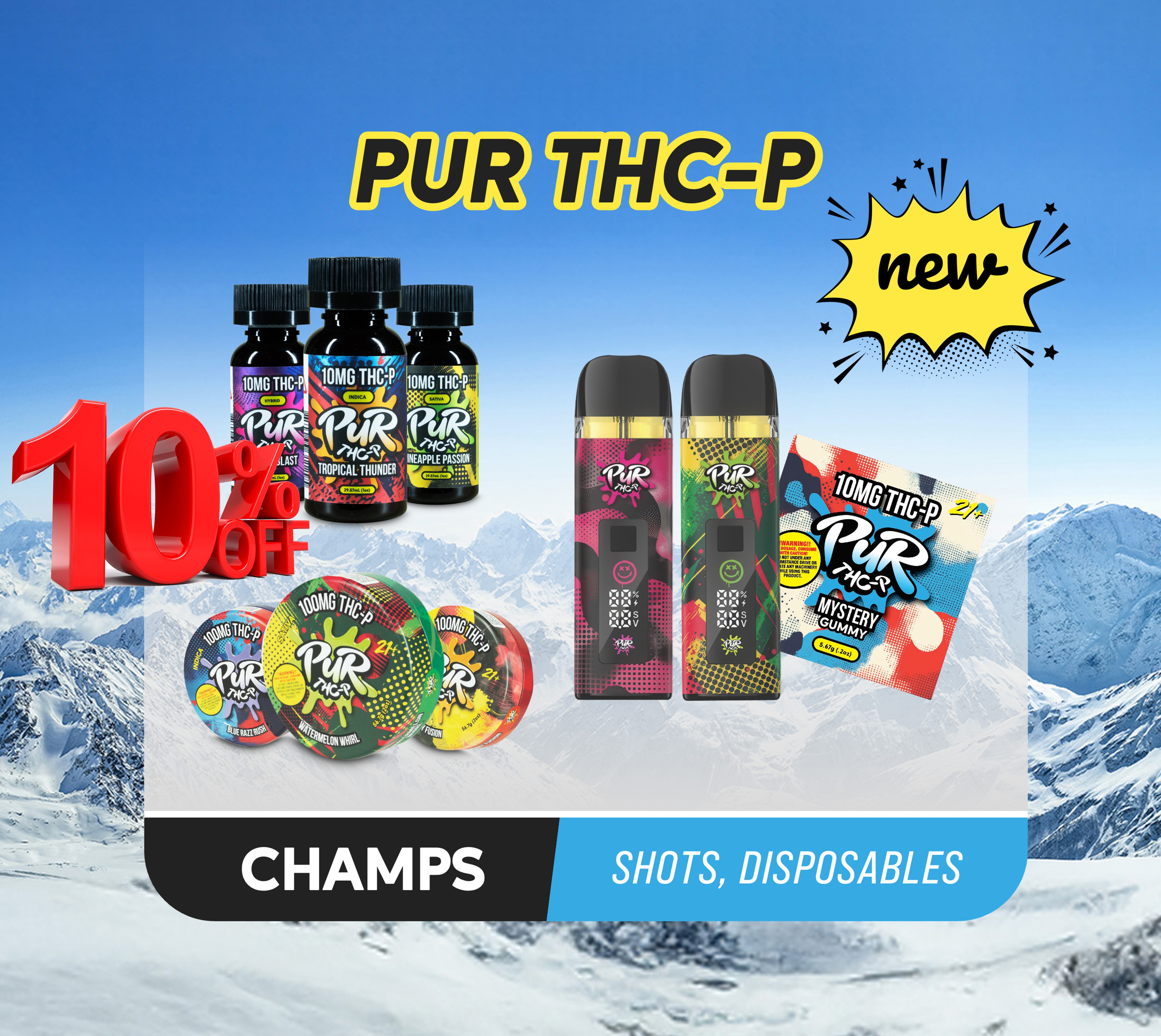 Pür THC-P: Power, Flavor & 10% Off! 🌟 256