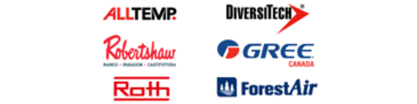 Alltemp Products/DiversiTech/Robertshaw Controls/Gree Canada/Forest Air/Roth Industries 90