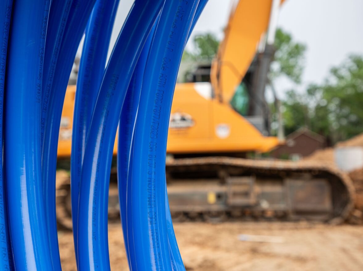 Uponor ServicePEX blue coils 119