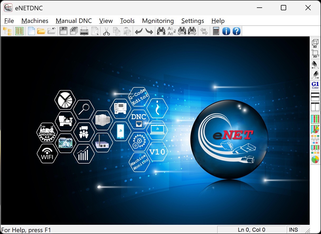eNET Monitoring & DNC Software V10 318