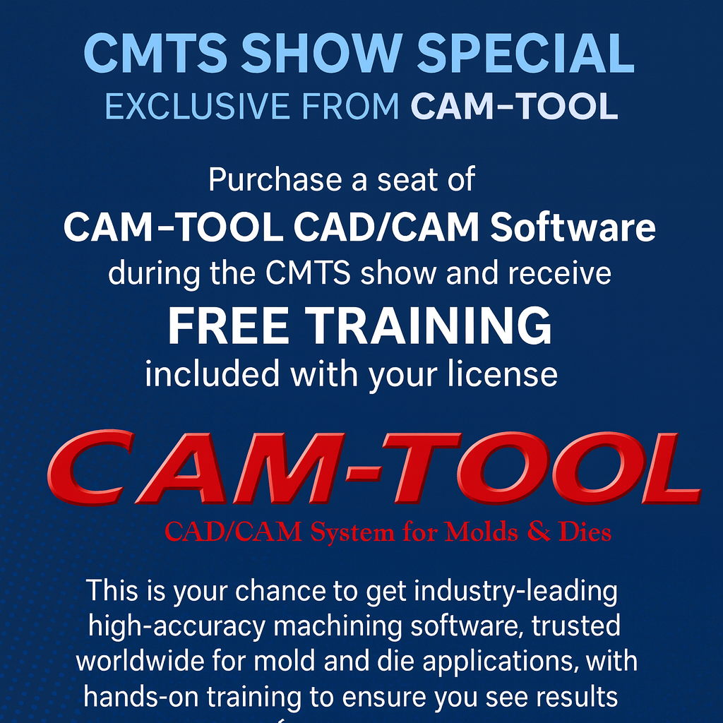 CMTS Show Special – Exclusive from CAM-TOOL 339