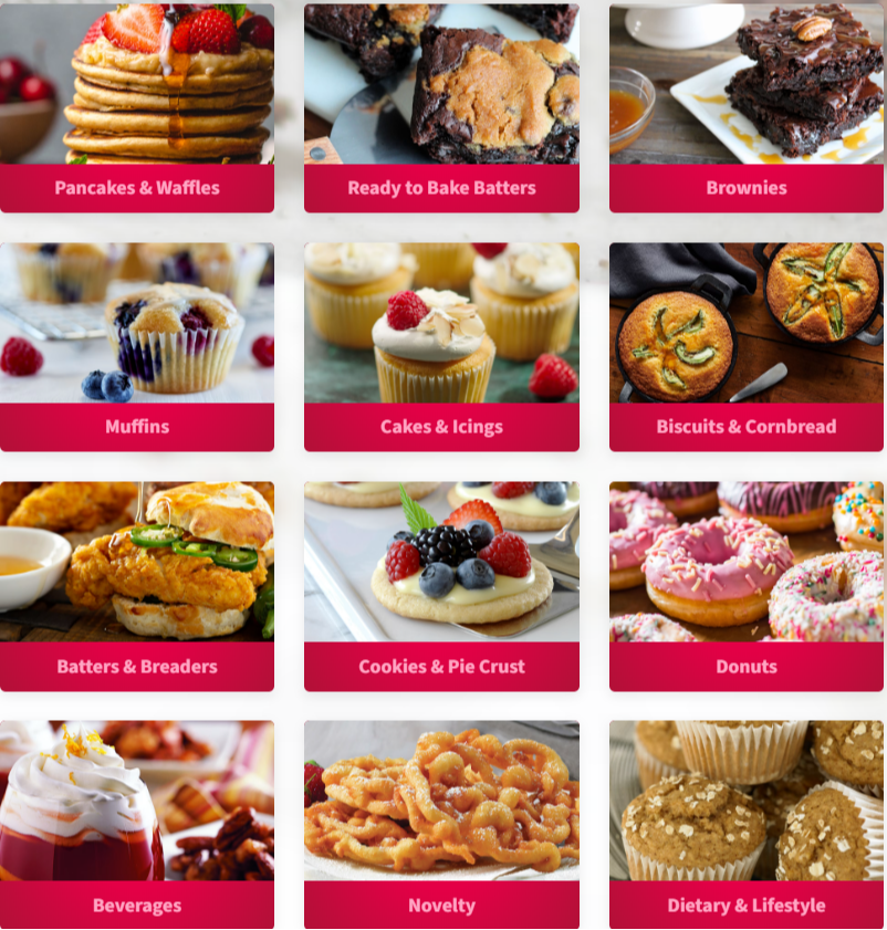 Krusteaz Professional full line take a look at our items 168