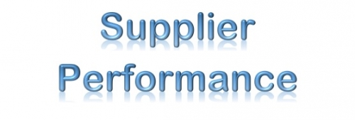 Supplier Performance