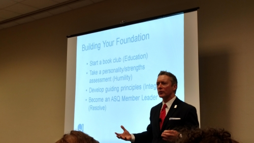 Presenting on Abraham Lincoln and the Art of Leading Change