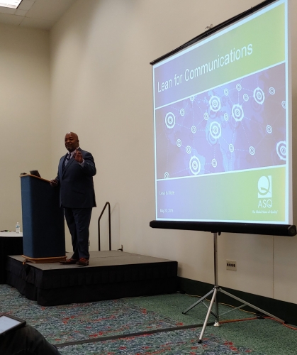 Presenting on Lean for Communications - Less is More