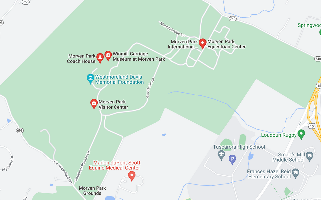 Morven Park Morven Map