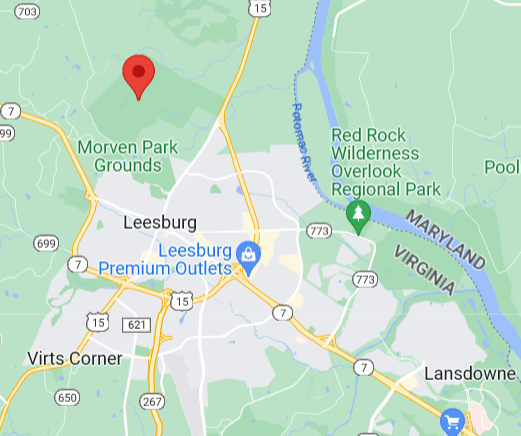 Morven Park Leeseburg Map