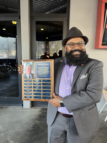 Tash Baksh, 2022 Cooper Awardee