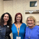 2022 WCQI Ann Jordan, ASQ CEO, Sheri Dorman, Inspection Division Section Liaison, and Wanda Sturm, Chair ASQ Technical Communities Council 15795
