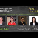 As part of ASQ HD&amp;L strategy goal to expand the way we bring value to our community we are hosting our first panel discussion bringing together the expertise of more than one speaker. 2020 has been quite a particular year challenging us to process and reframe our personal and professional life. In times like these it is particularly beneficial to understand and benefit from the value of mentorship. In this panel we will discuss the value of mentorship from a mentor and mentee perspective, ASD HD&amp;L mentorship opportunities and more.<br />
<br />
