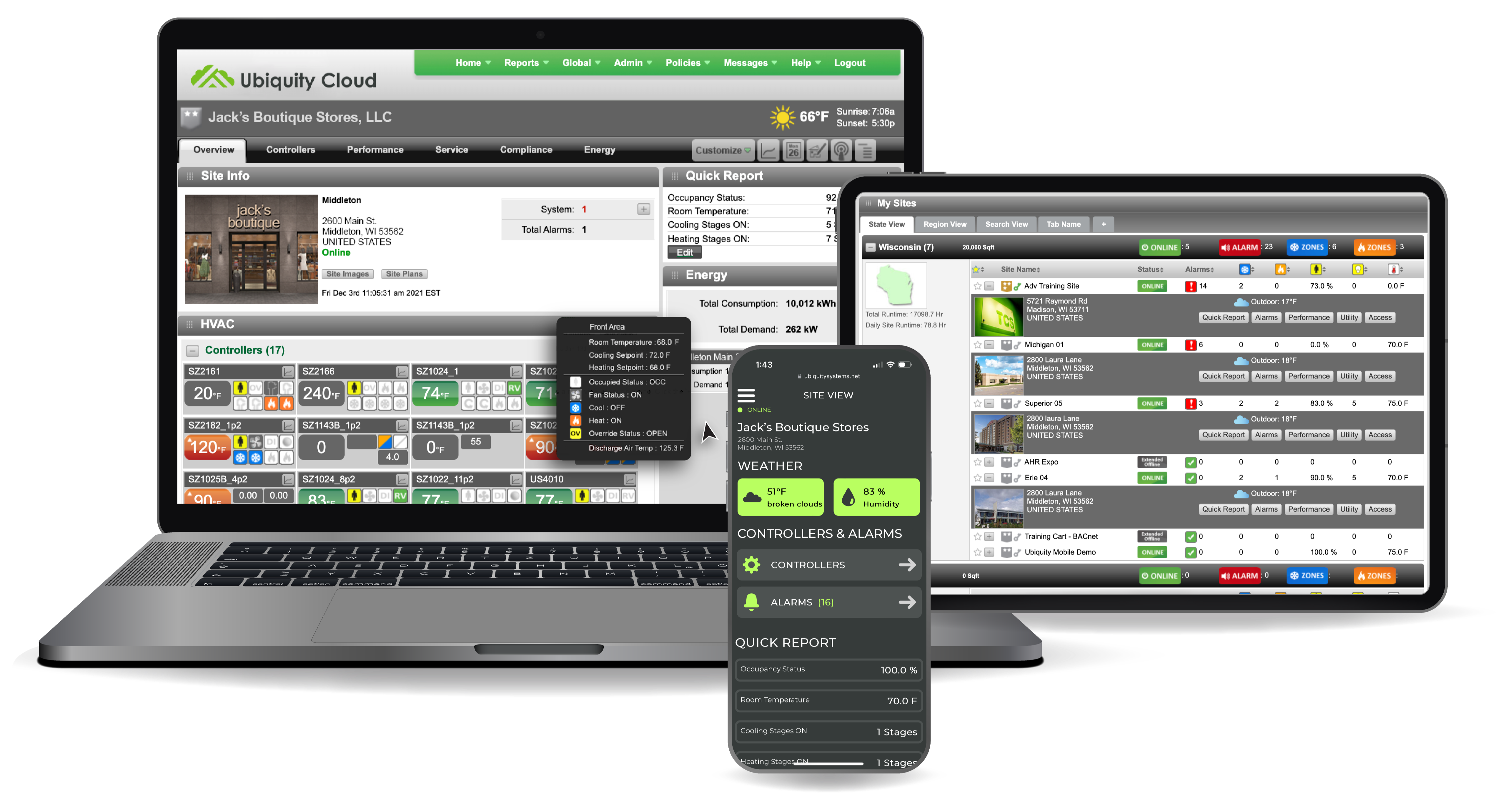 Ubiquity Cloud – Energy Management Platform 129