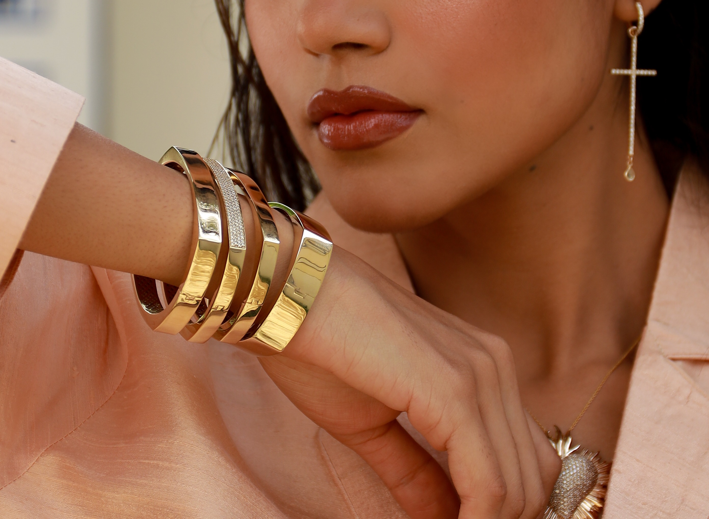 Toulouse Bangle 14KYG - 04 240