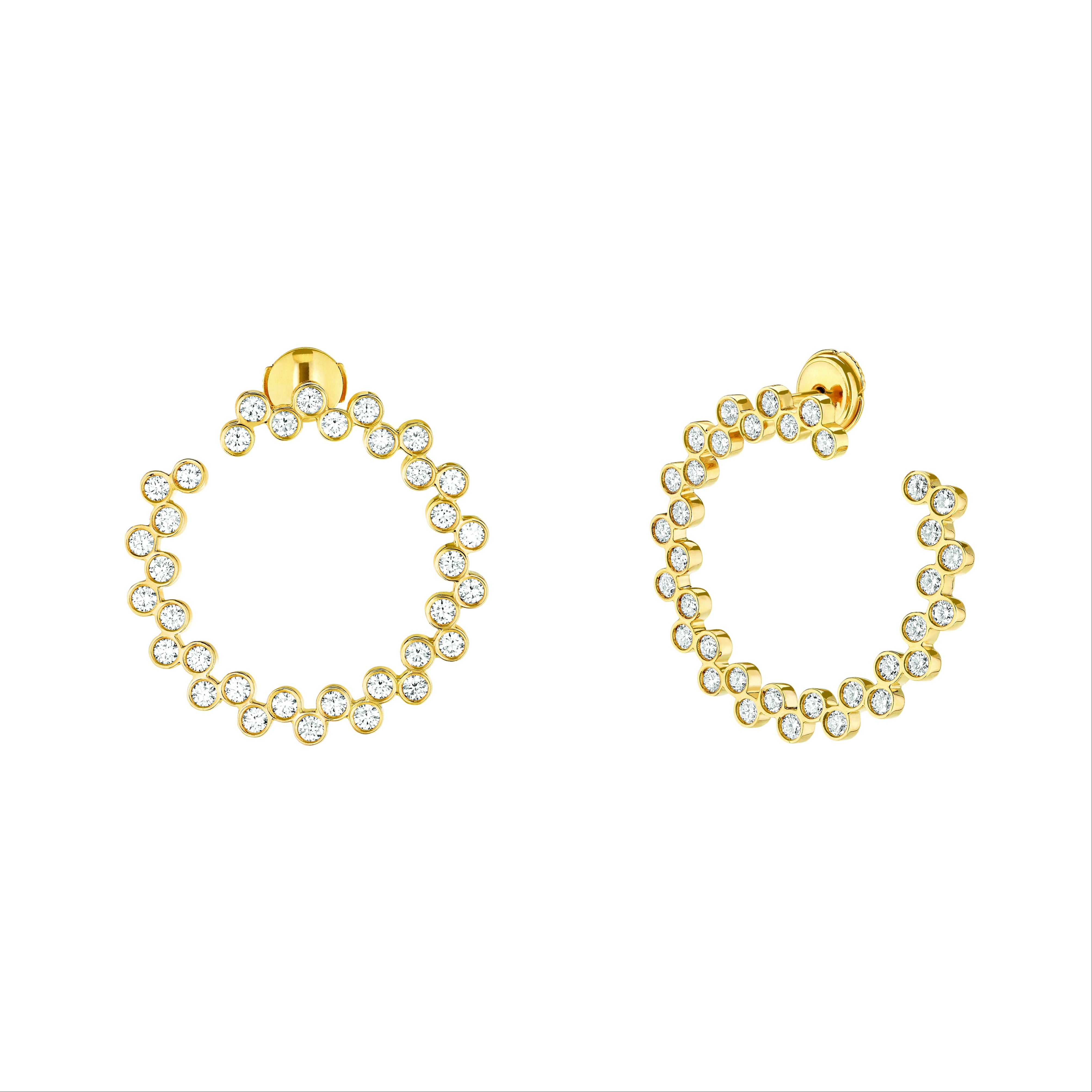 Clique Twist M Hoops 282