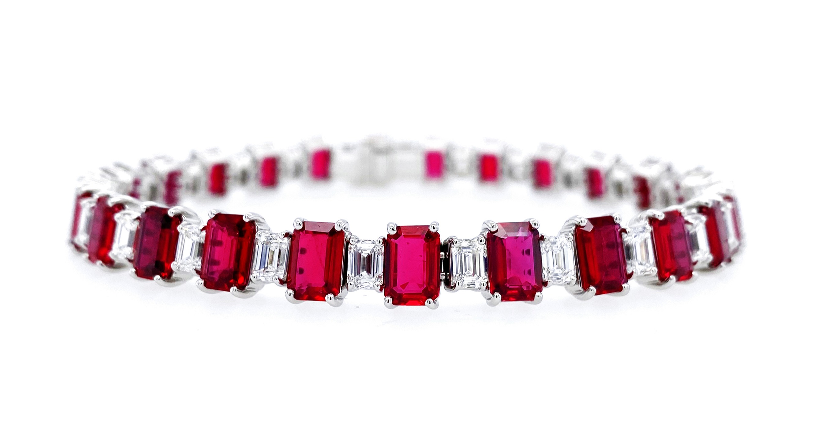 Ruby & Diamond Bracelet 253
