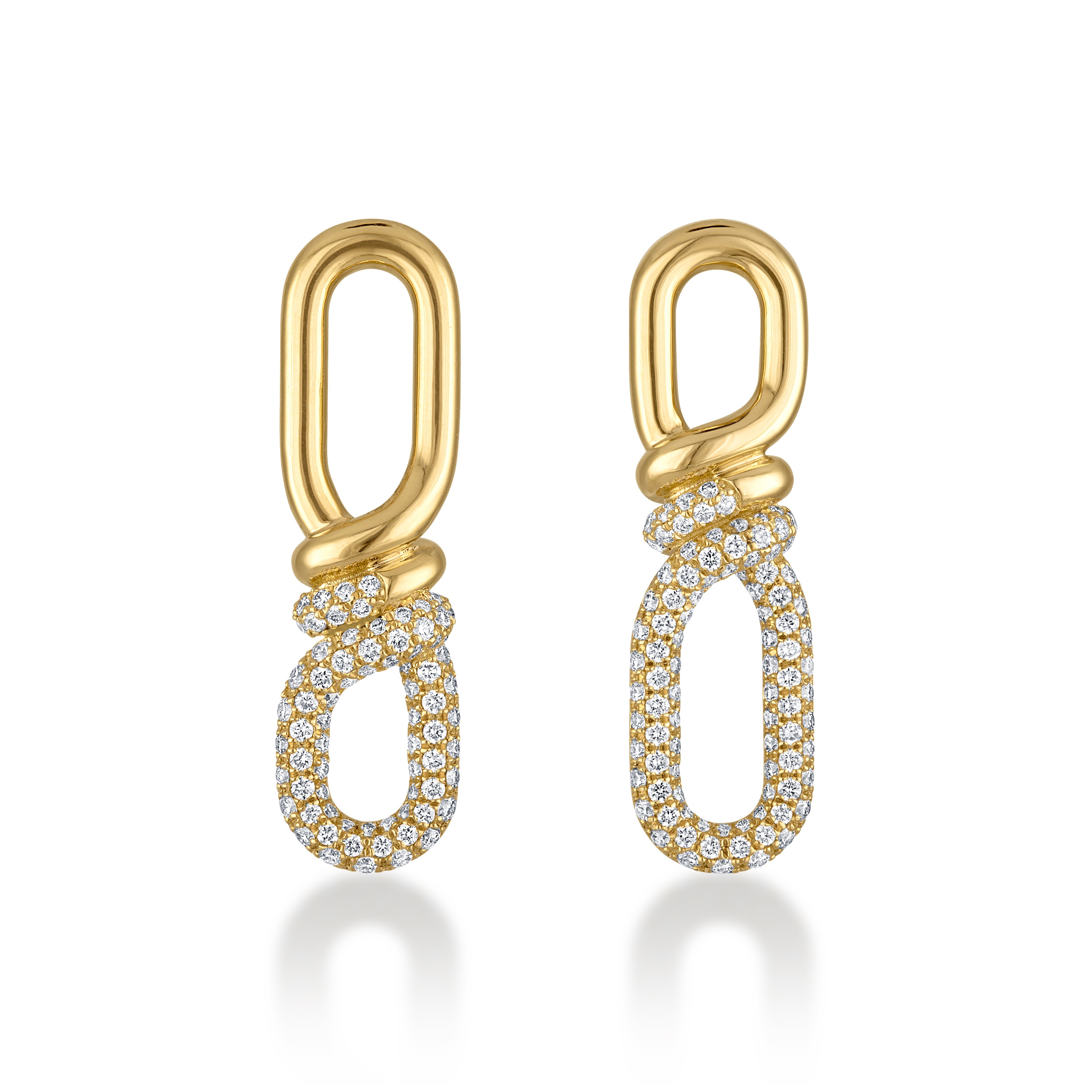 Mara Twist Pave Earrings 26