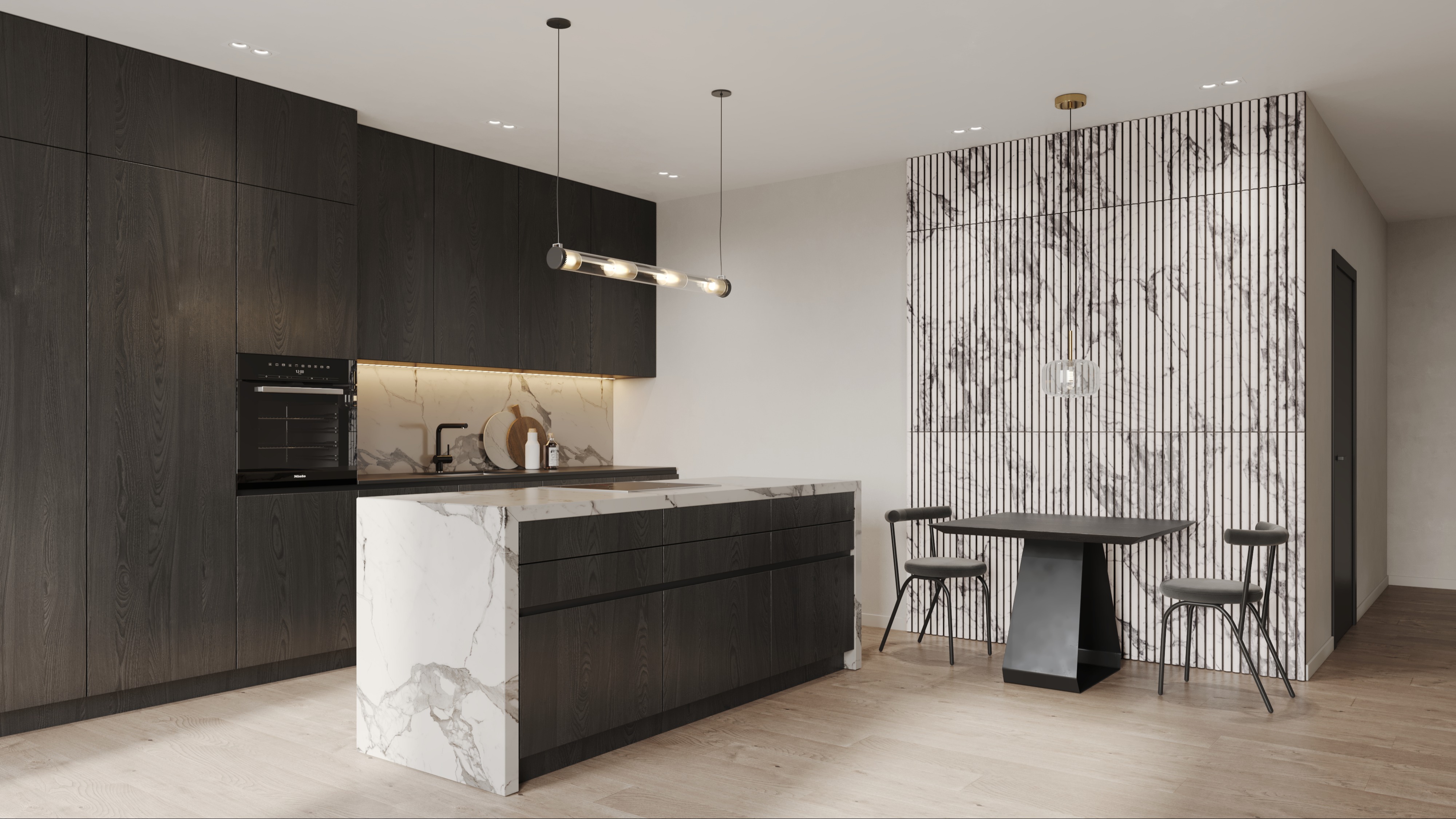 UltraLight Linari Round |  Natural & Marble HD Printed 1300