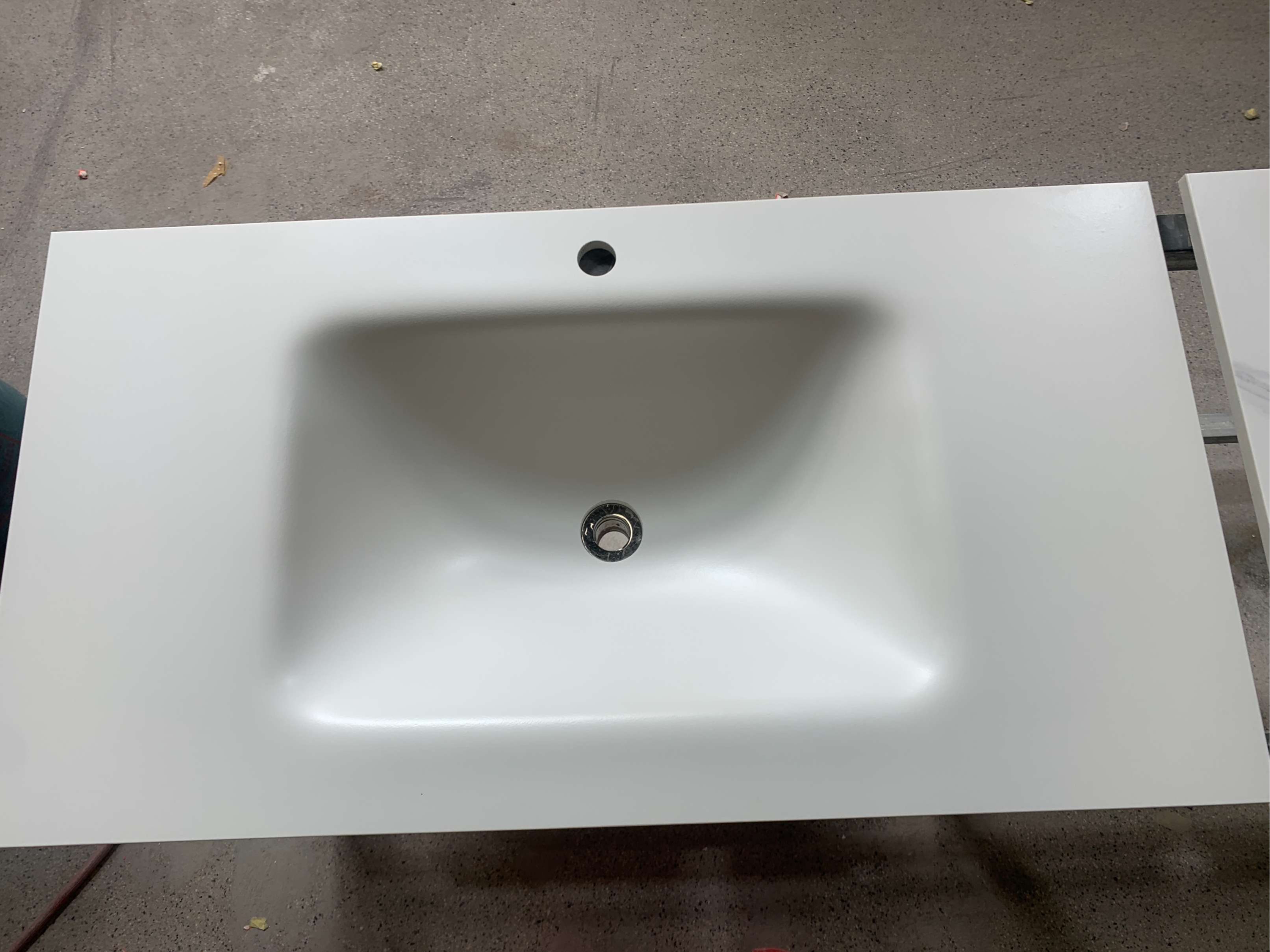 Sintered stone one piece vanity tops 1436