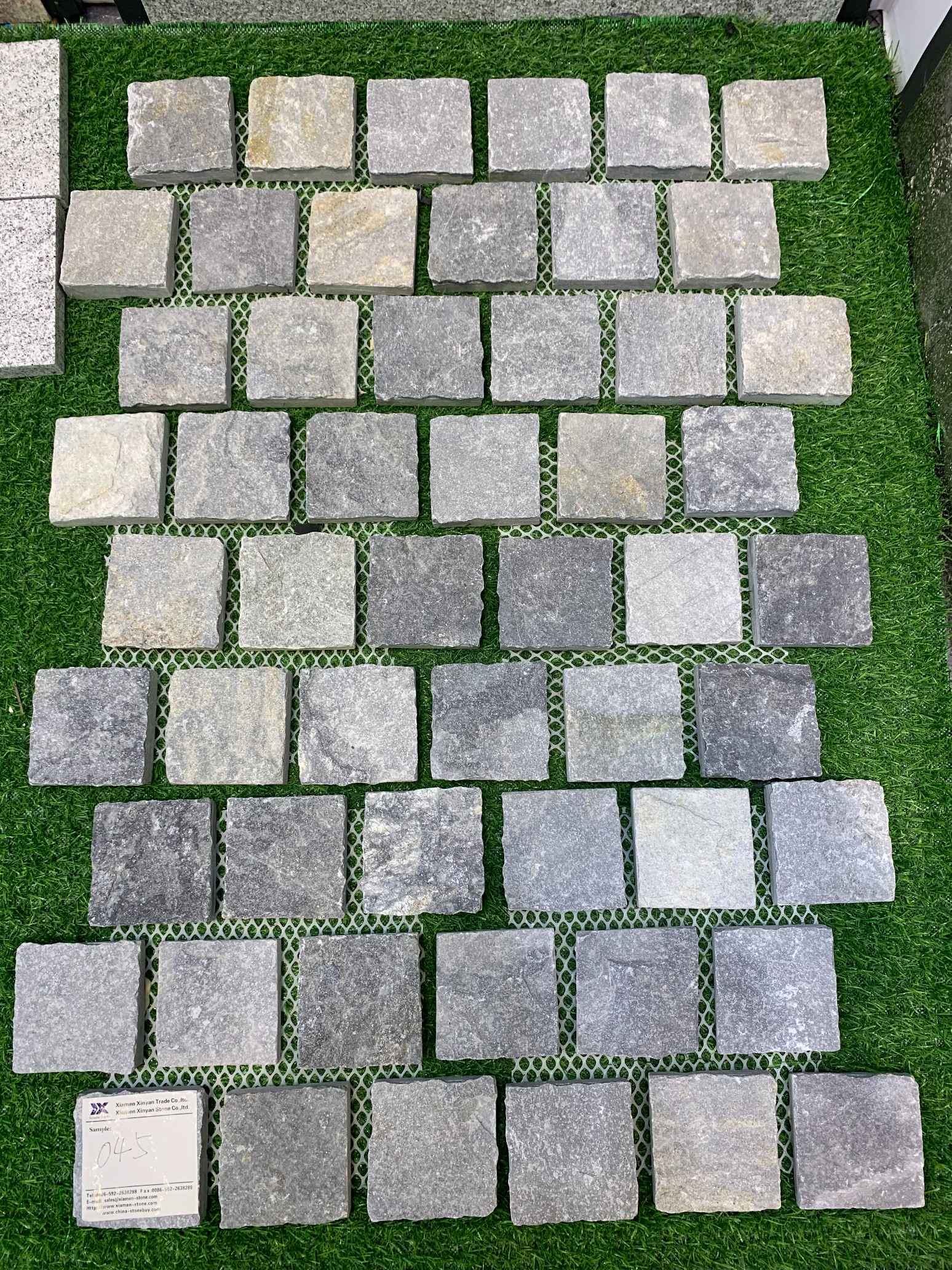 Quartz cobble stone 1438