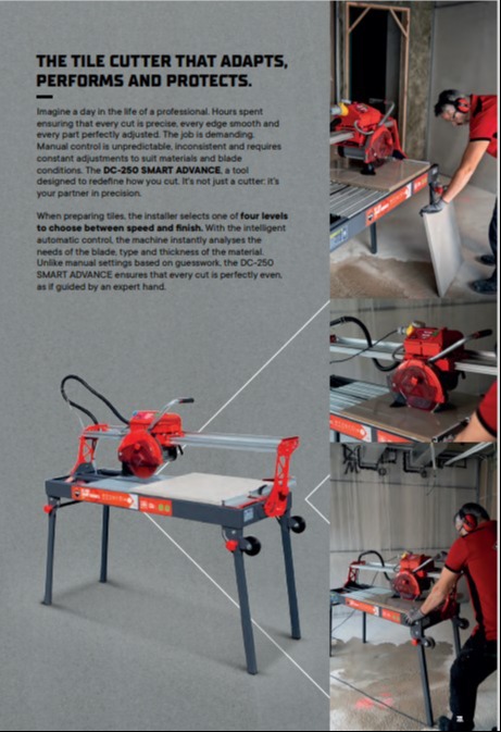 DC Smart Advance tile wet saw 548
