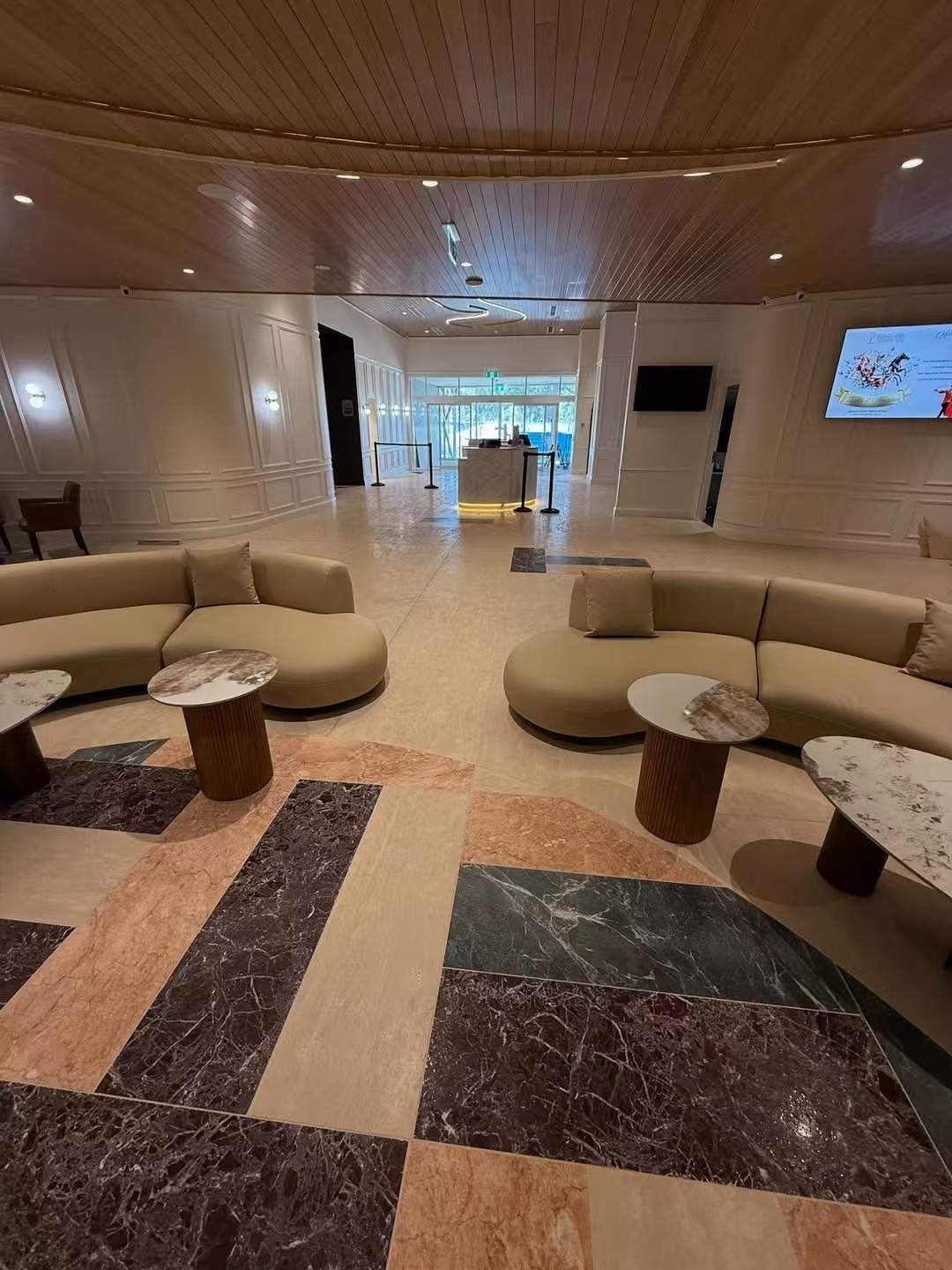 Acid Wash For Rough Surface of Rosso Levanto Tiles 307