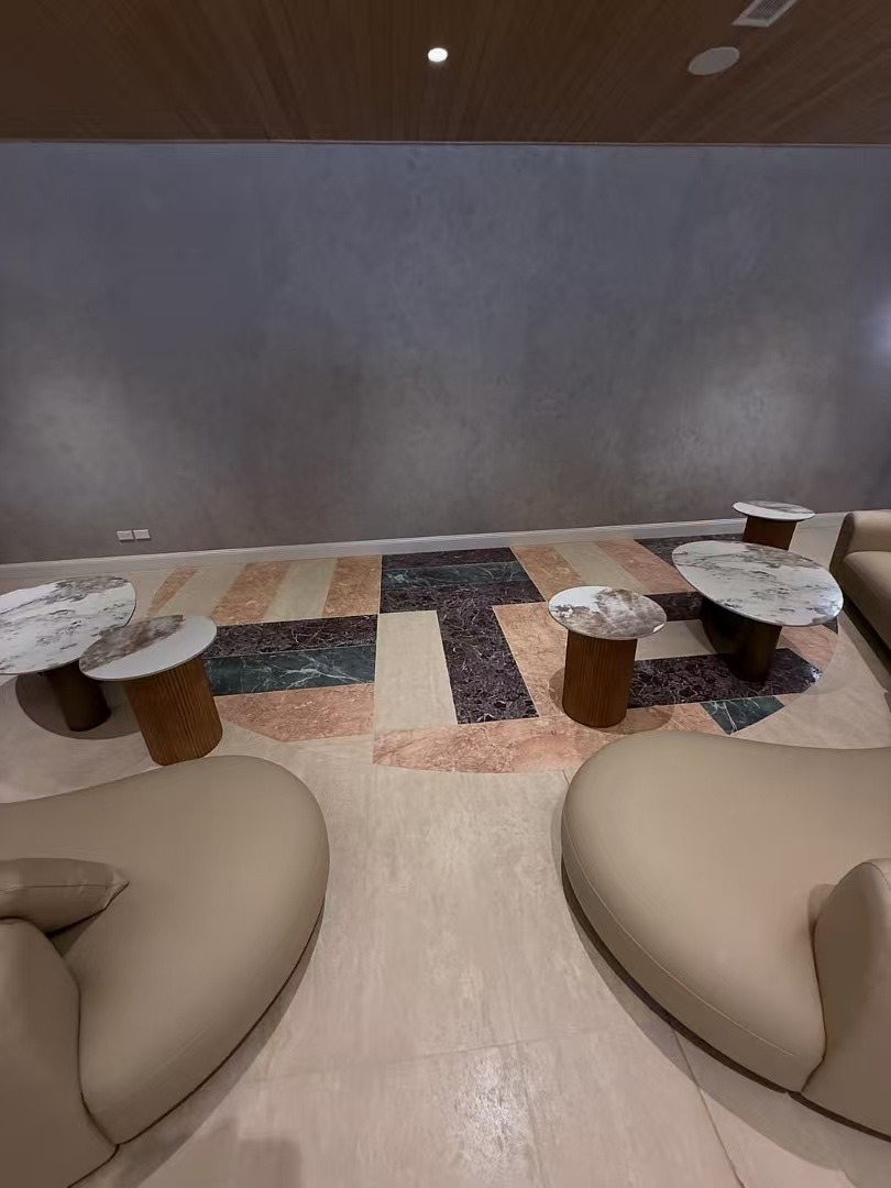 Turkish Travertine Floor Tiles of Filled Holes and Honed 308