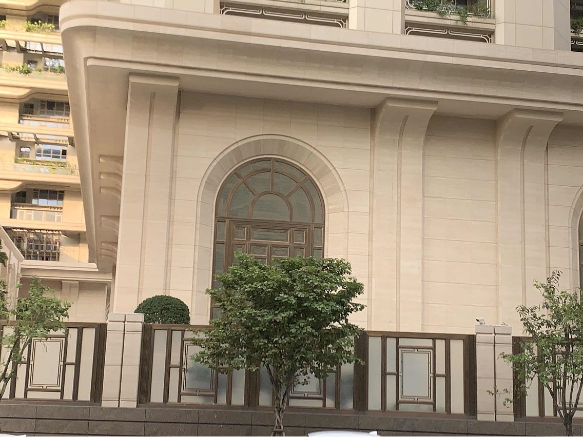 Brushed Italy Beige White Travertine for Interior Flooring 309