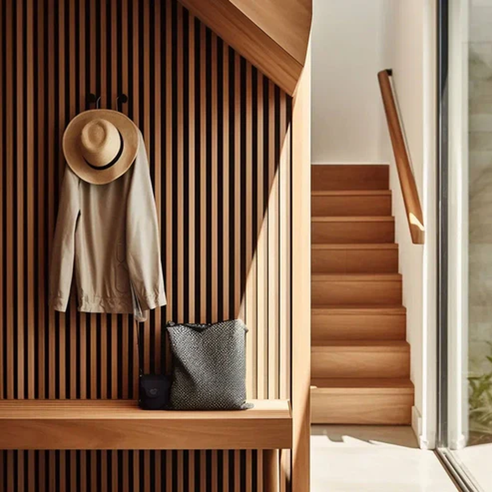 PS Decorative Wood Wall Panel DPS105 - Mocha Linea 385