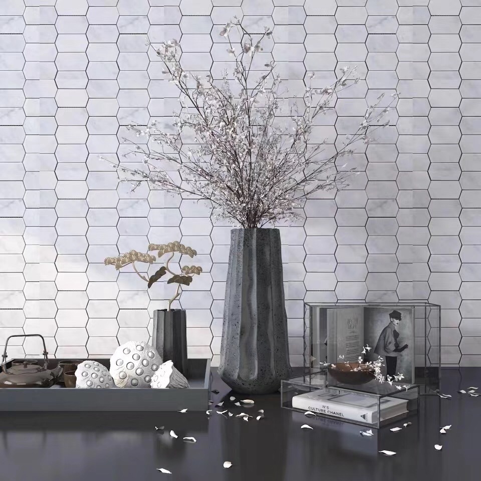 Various Decorative Natural Stone Mosaic for Bathroom and Kitchen 399