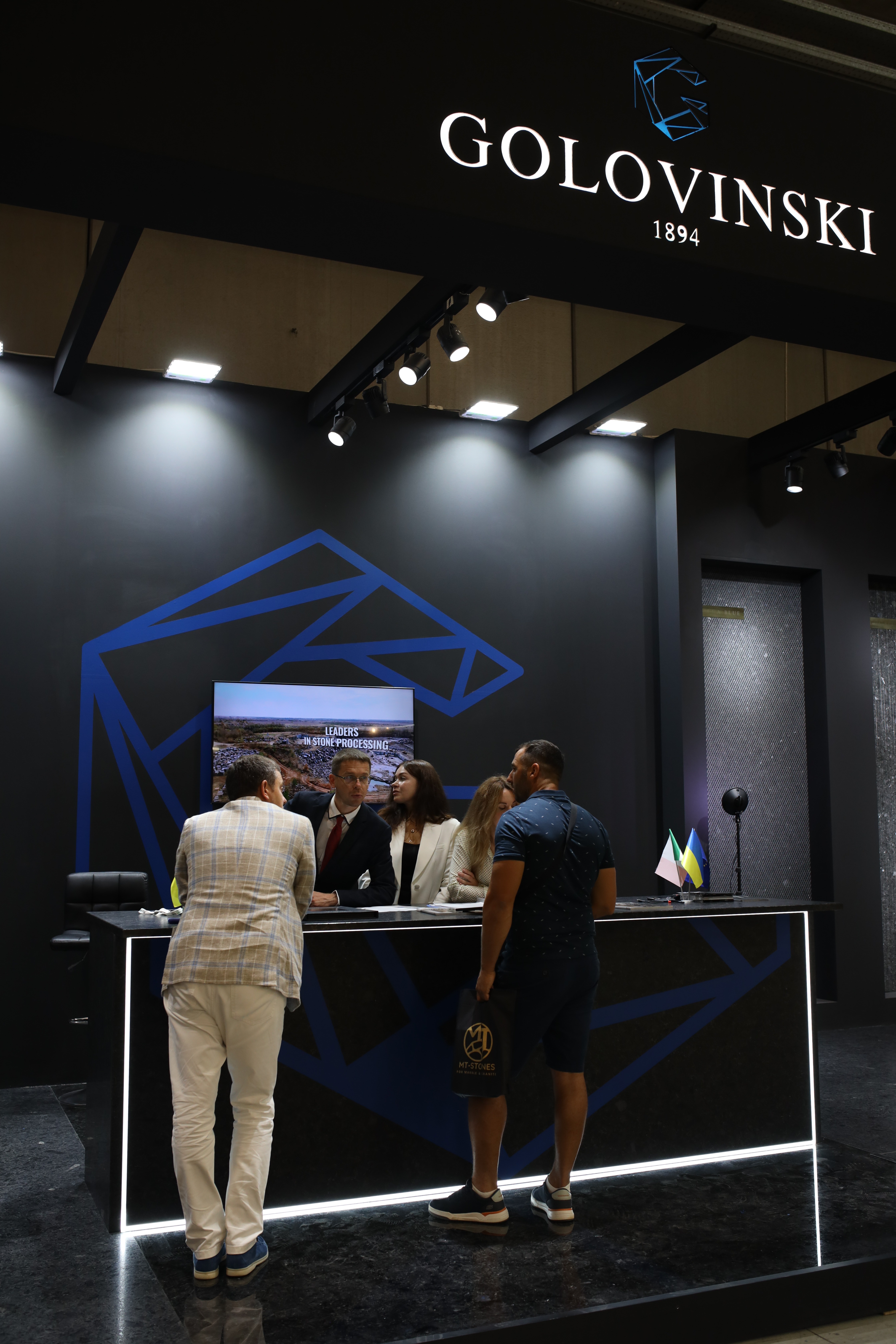 Golovinski Presents GOLOVINSKI LABRADORITE and Advanced Surface Finishes at Coverings 2026 436
