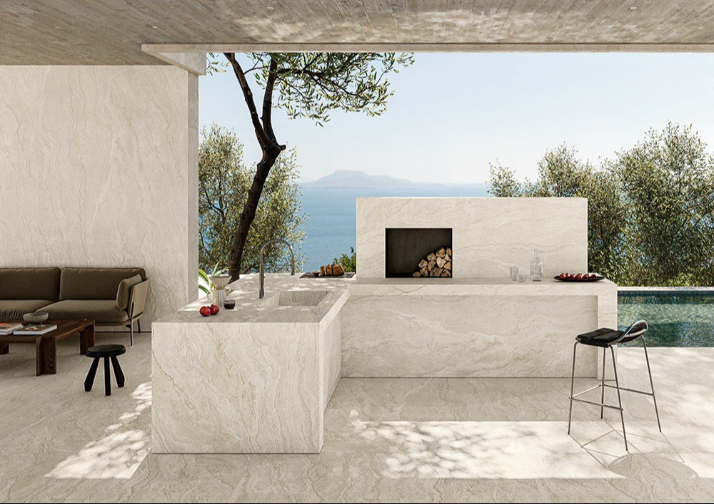 Travertino Lumina - 72.5" x 130" 471