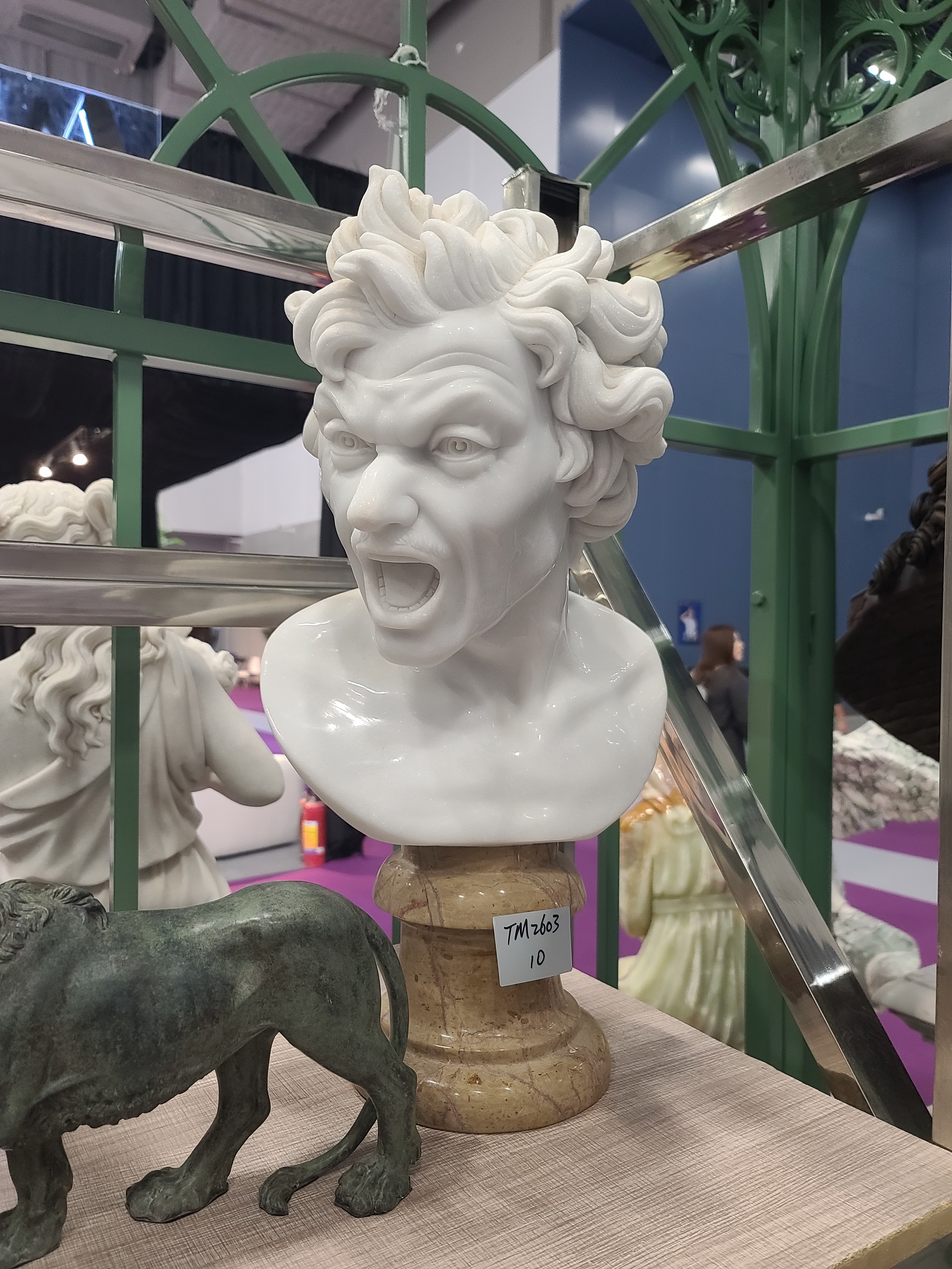 Hand made marble bust 767