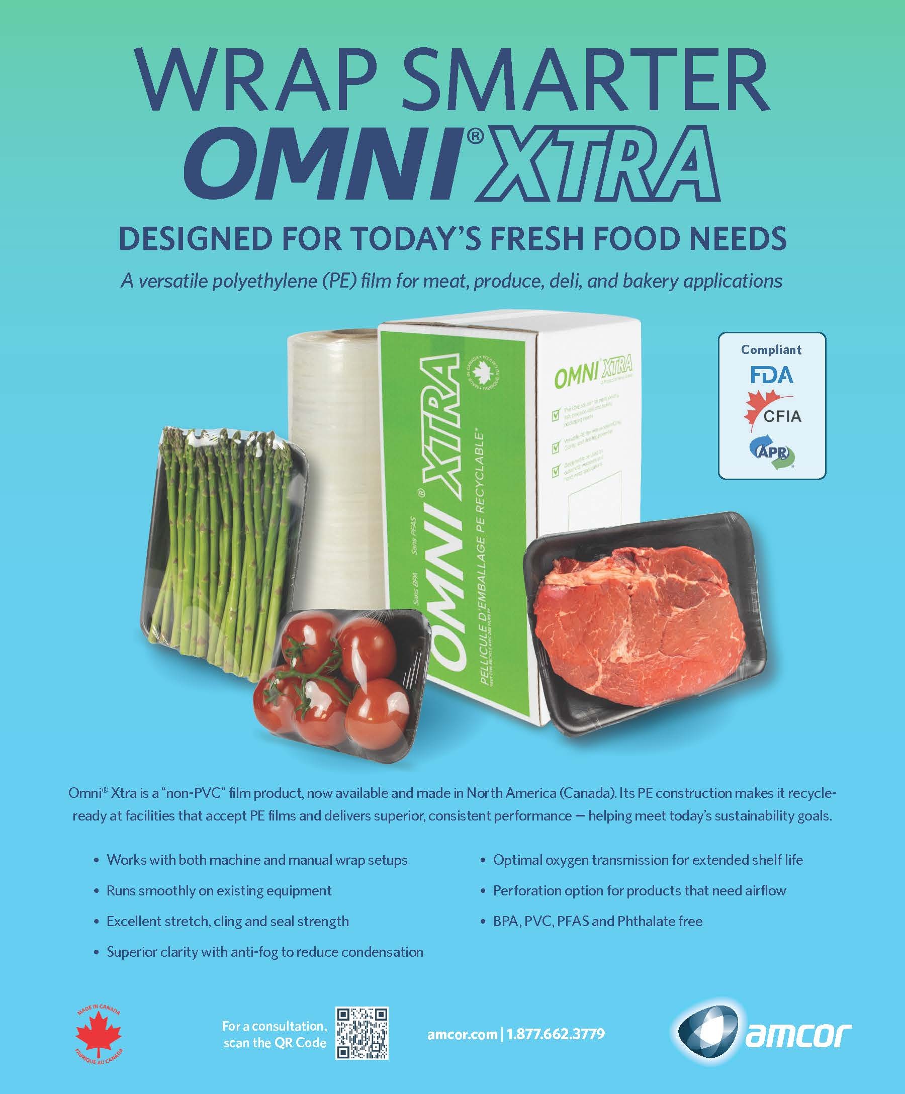Omni Xtra (Non-PVC) Overwrap Food Film 235
