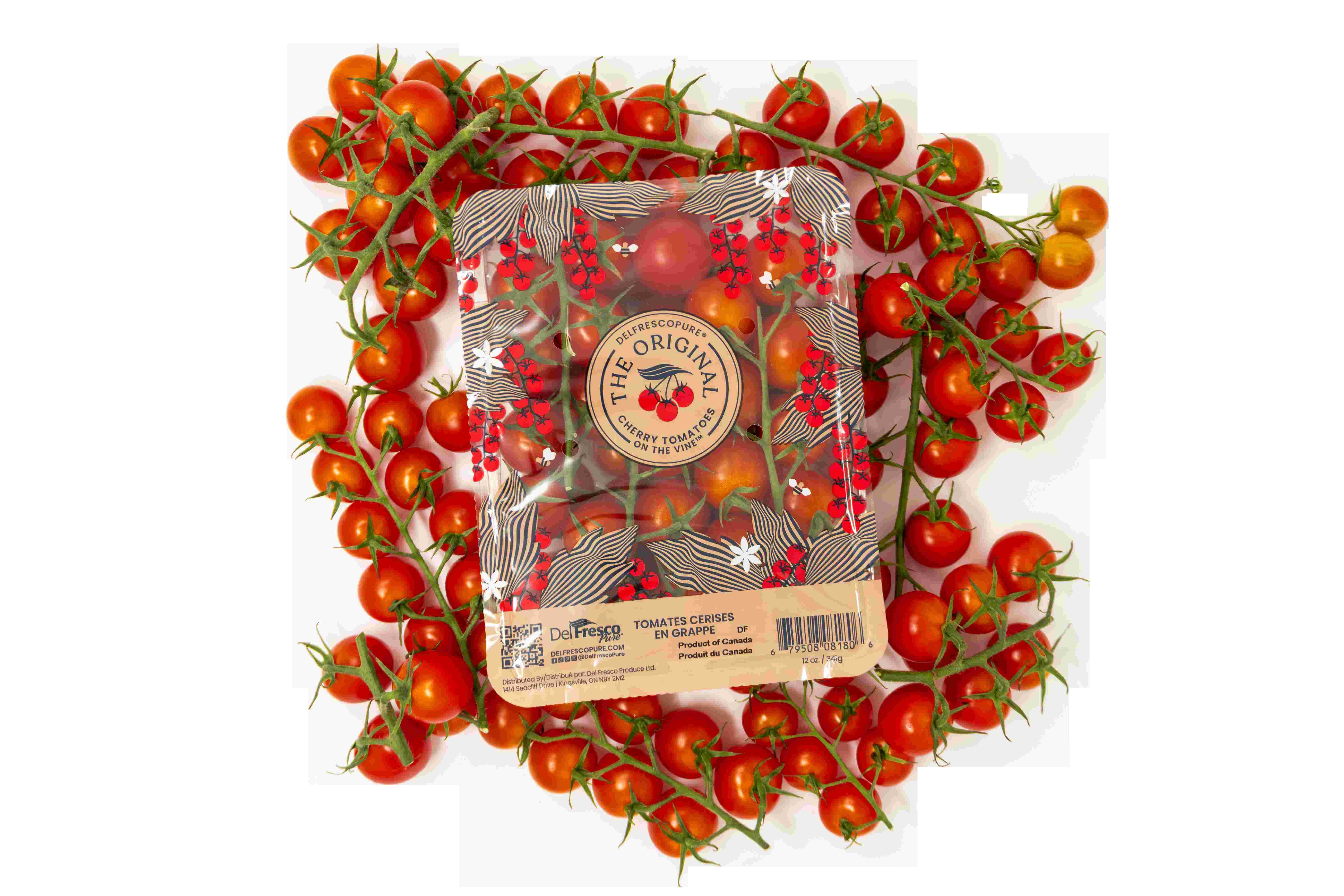 New Sustainable Top Seal for the Original Cherry Tomatoes on the Vine! 409