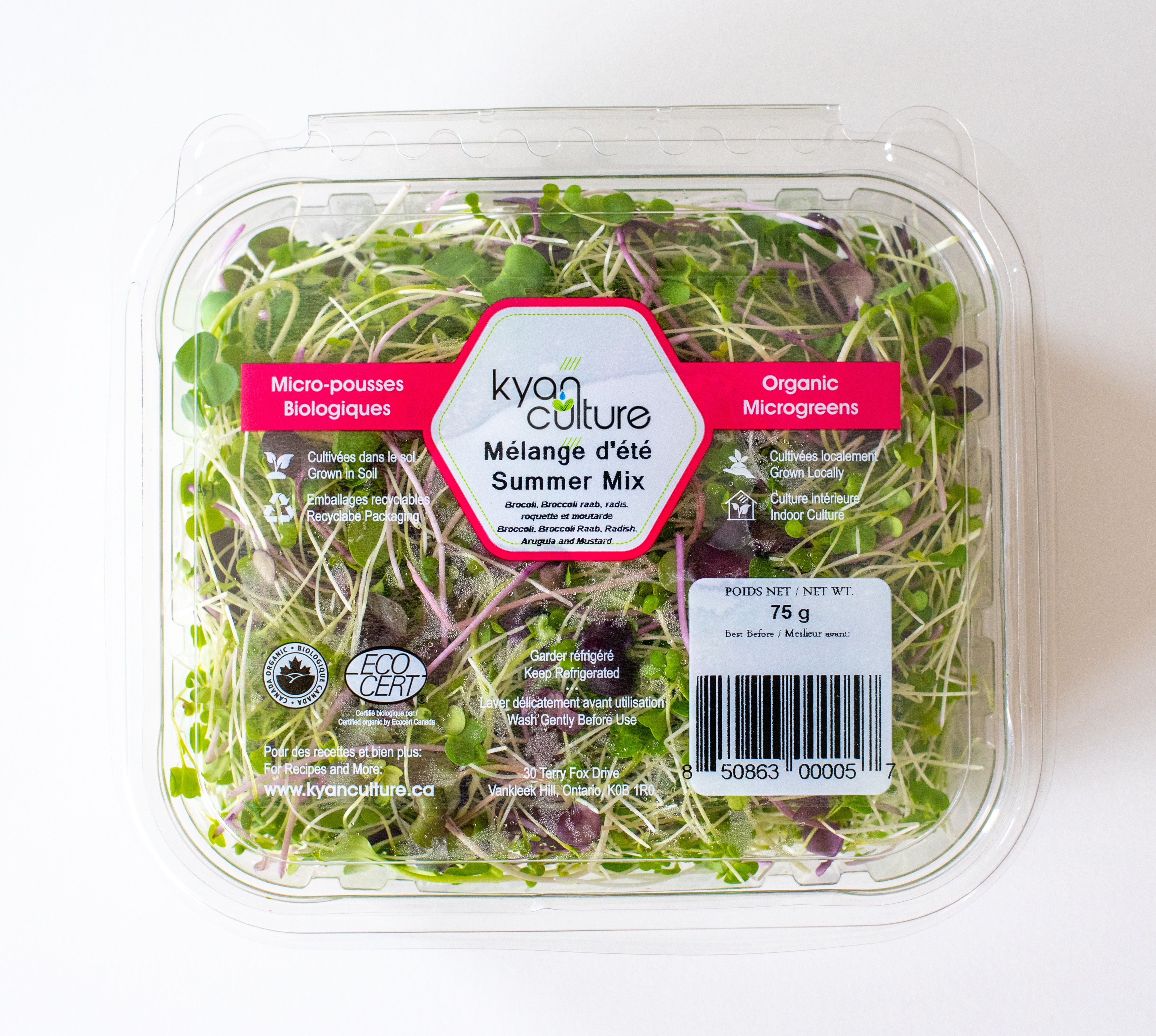Organic Summer Mix Microgreens 424