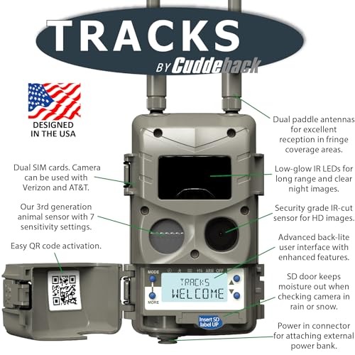 Cuddeback - Tracks LTE Trail Camera 294