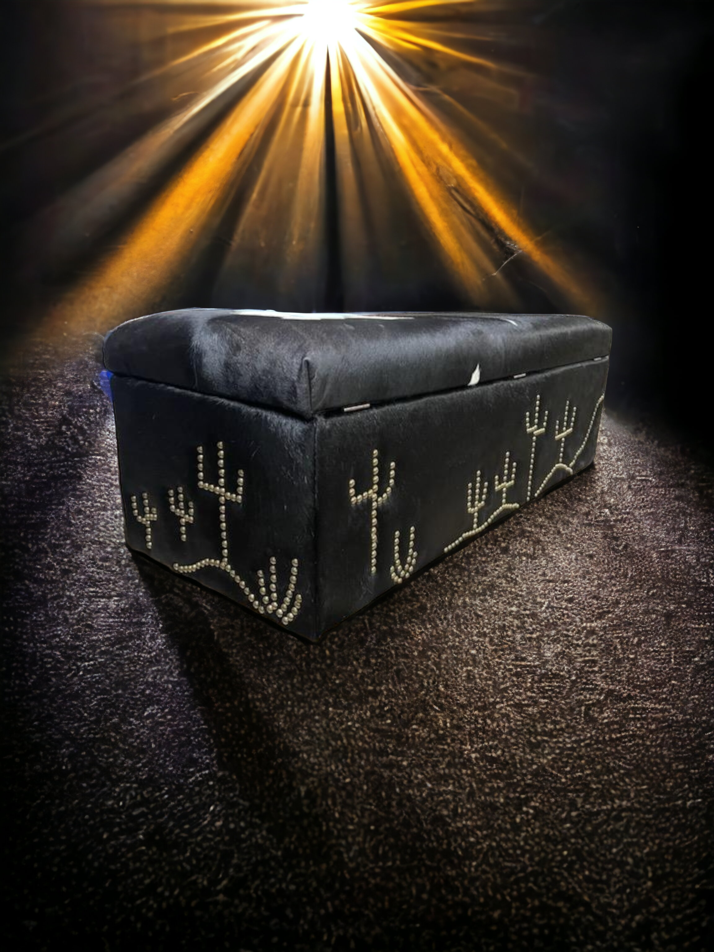 Storage Meets Style in a Cactus-Stitched Stunner 46