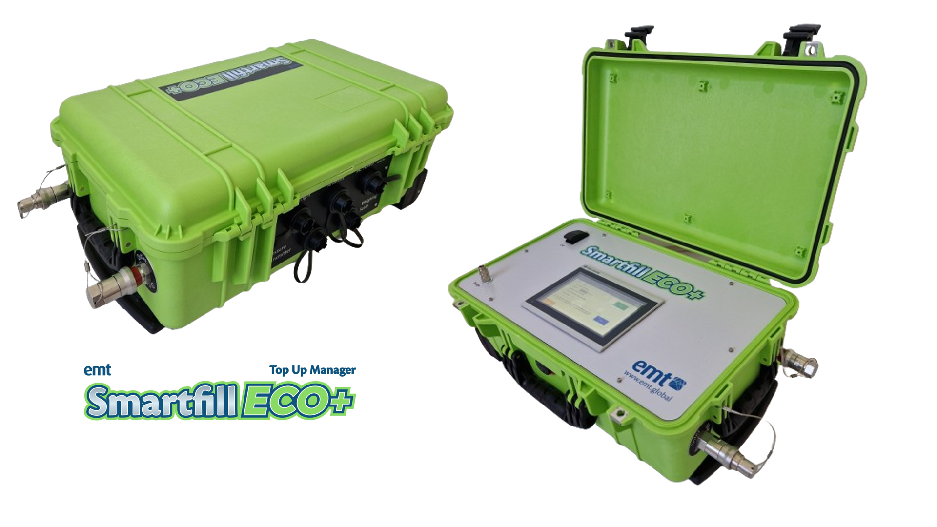 Launching TODAY at Distributech on Booth 3284 EMT Smartfill Eco+ 3 Functions in 1 Multi-Gas Handling System 1804