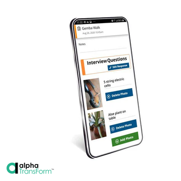 Alpha TransForm Manufacturing Apps for Continuous Improvement 773