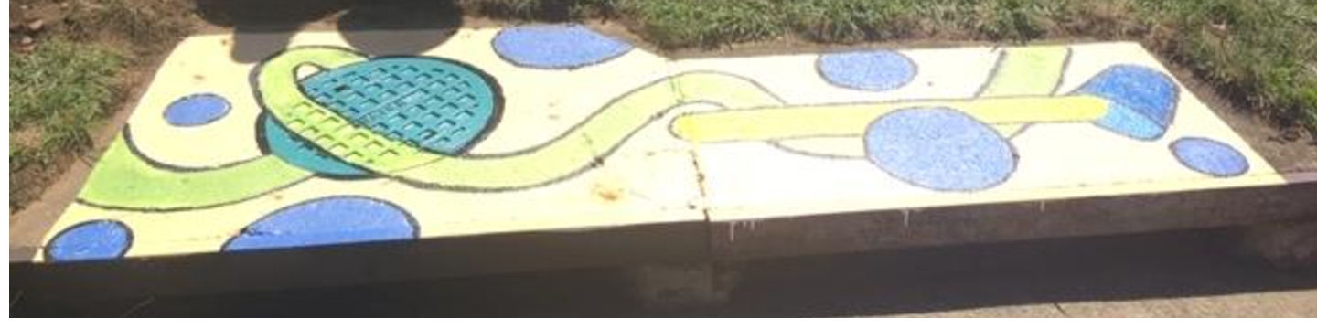 Family and Youth Initiative Storm Drain Painting 222