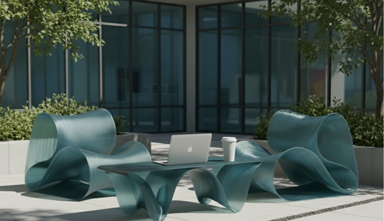 Swell Collection 3D-printed Furniture by Tenjam 201