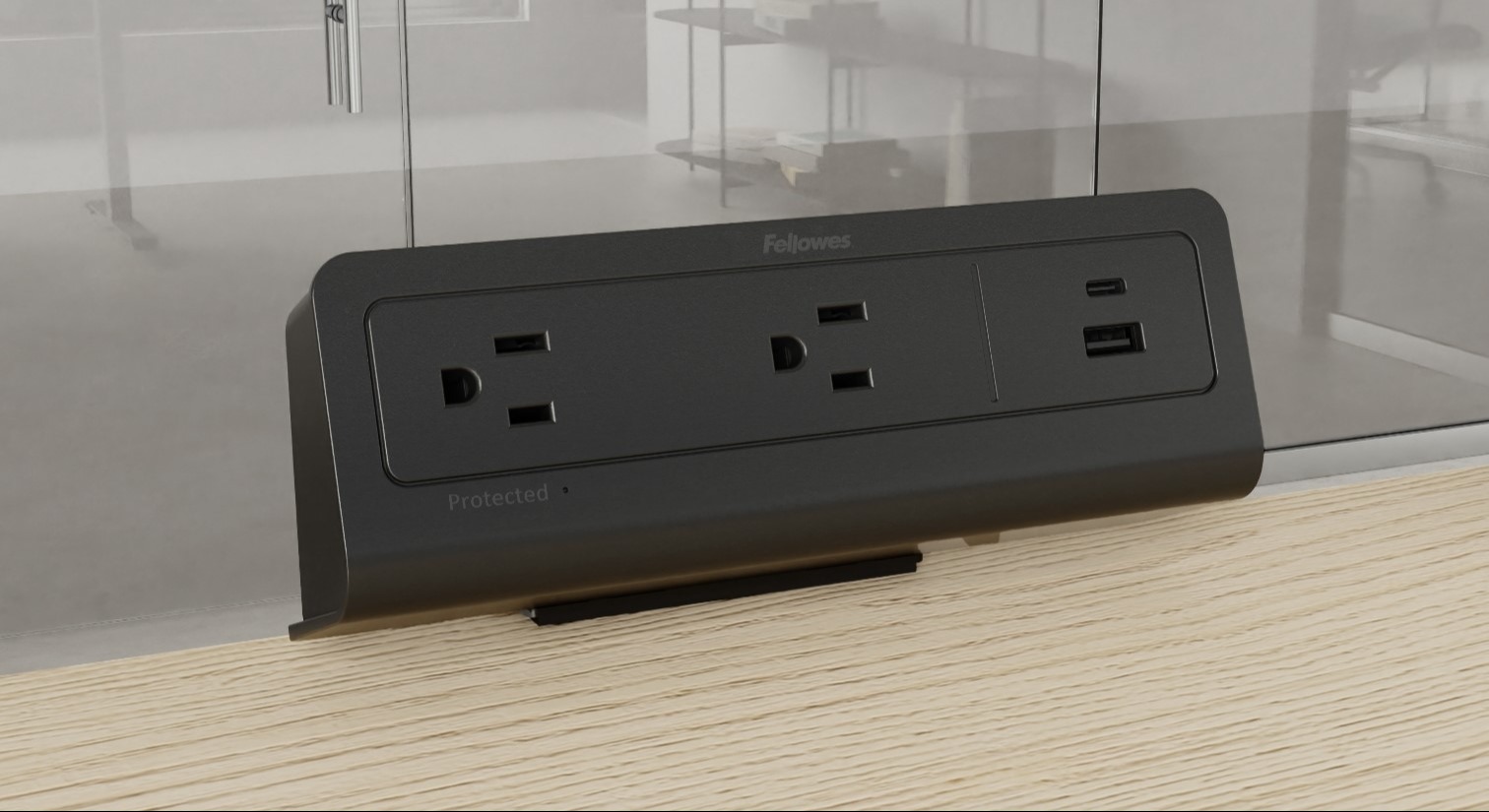 Fellowes® FlexCharge™ 65W Power Desktop Module 48