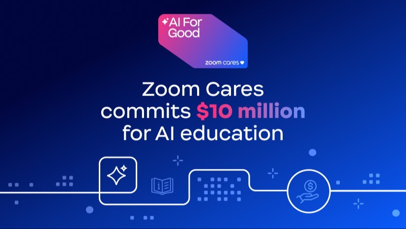 Zoom Cares commits $10M to democratize AI education and expand opportunity 25