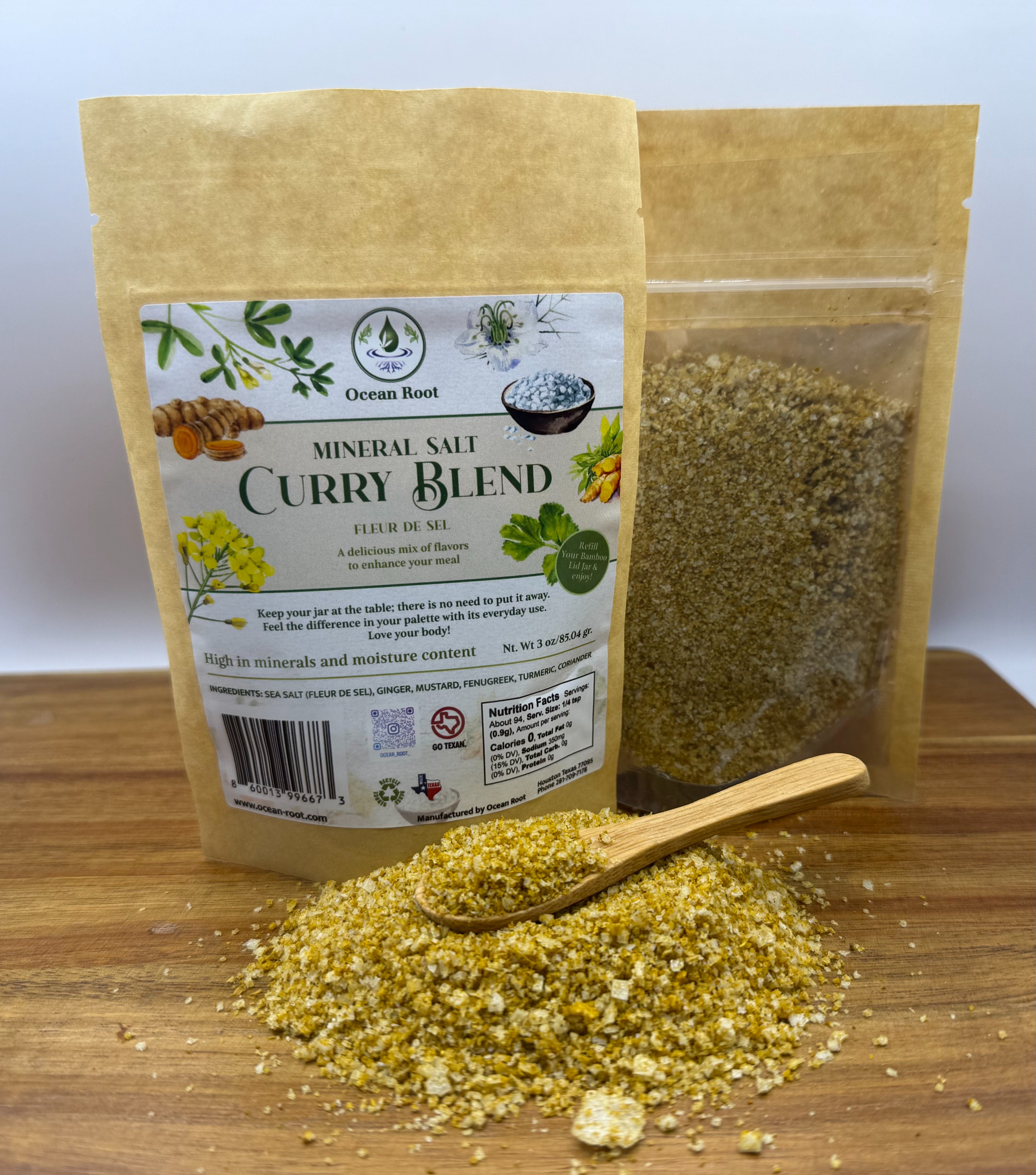 Fleur de Sel Curry Blend Seasoning 53